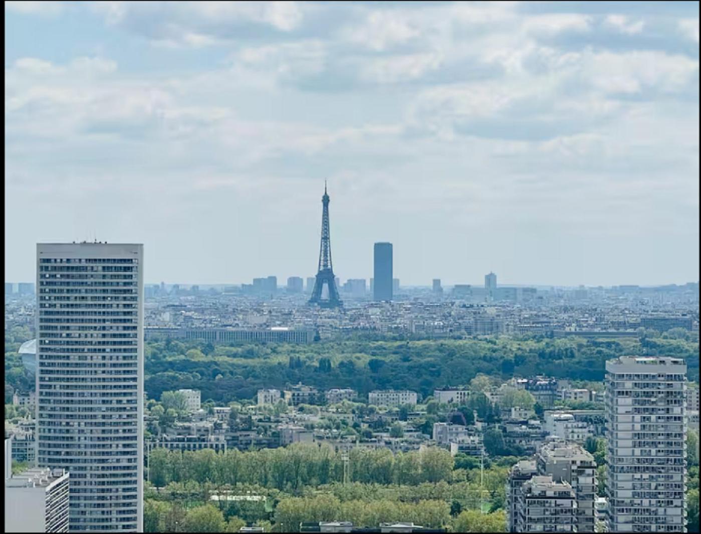 Apartment Paris La Defense Eiffel Tower Outlook Puteaux Eksteriør bilde